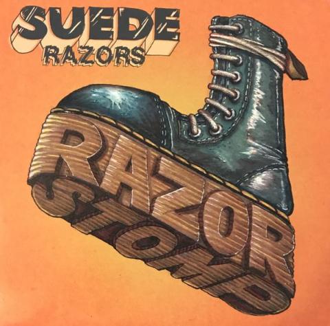 Suede razors razor stomp