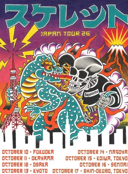 Squelette Japan Tour
